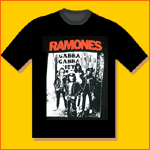 Ramones Gabba Black T-Shirt