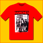 Ramones Gabba Red T-Shirt