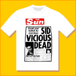 Sid Vicious Dead T-Shirt