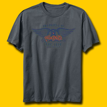Aerosmith Athletic Logo T-Shirt