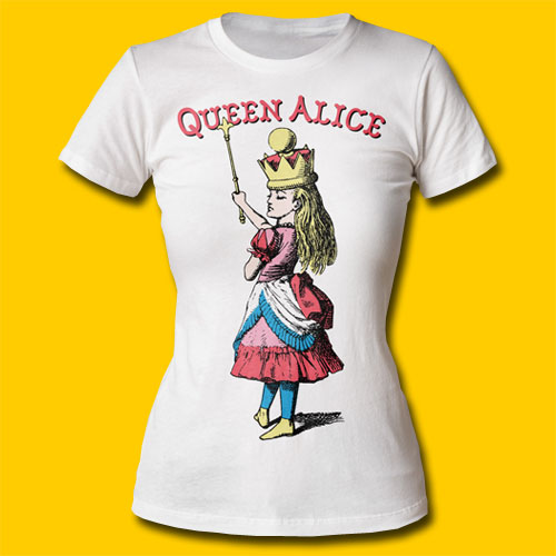 Alice's Adventures in Wonderland Queen Alice Girls Crew T-Shirt