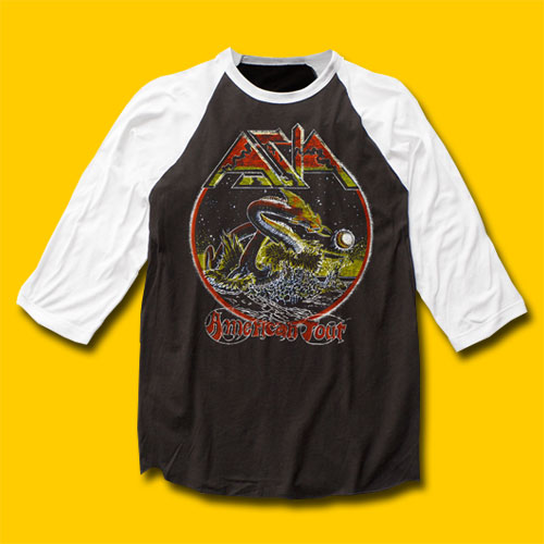 Asia American Tour Baseball Jersey Rock T-Shirt