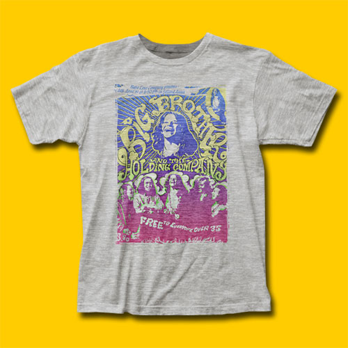 Big Brother and the Holding Company Vintage Handbill Rock T-Shirt