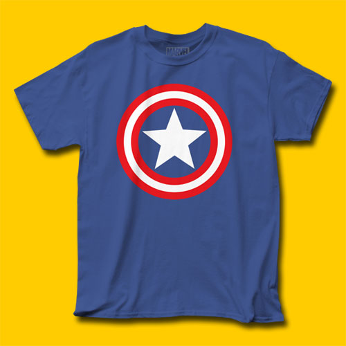 Captain America Logo T-Shirt
