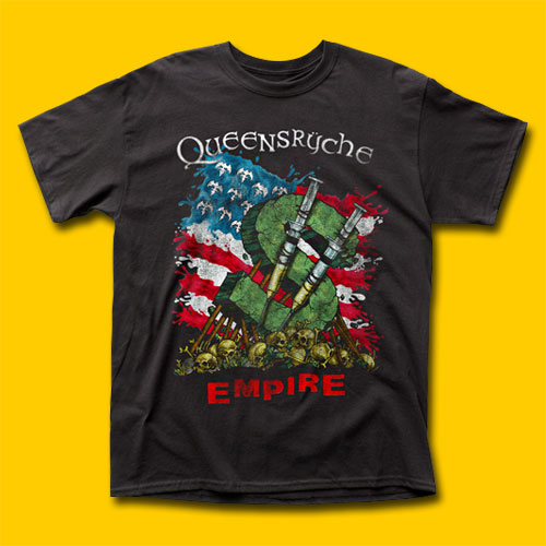 Queensrÿche Empire Tour Black T-Shirt
