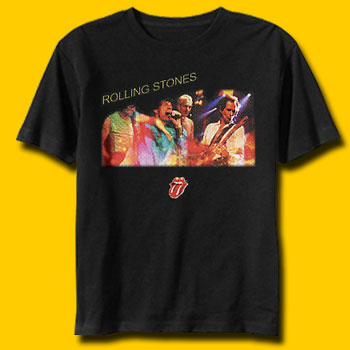 The Rolling Stones on Concert Classic Rock T-shirt