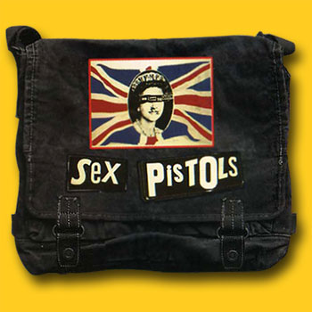Sex Pistols Queen Canvas Messenger Bag