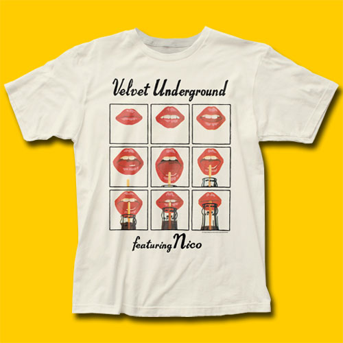 Velvet Underground ...featuring Nico Vintage White T-Shirt