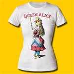 Alice's Adventures in Wonderland Queen Alice Girls Crew T-Shirt