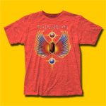 Journey Hits Heather Red T-Shirt