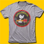 Woodstock Logo Heather Grey T-Shirt