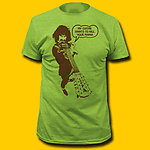 Frank Zappa Kill Your Mama Heather Green T-Shirt