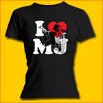 Michael Jackson tee shirts, Michael Jackson Girls Jersey Tee 