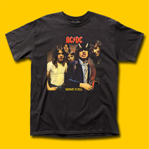AC/DC Highway to Hell Cover T-Shirt