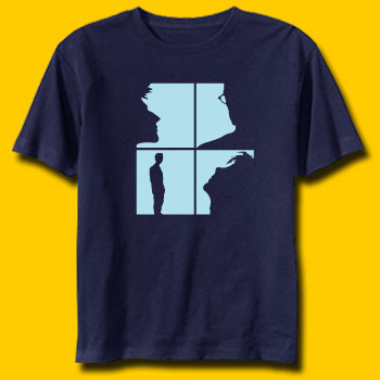 Bauhaus Navy T-Shirt
