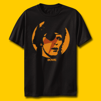 David Bowie Pirate Black Rock T-Shirt