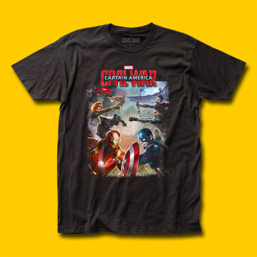 Captain America: Civil War Battle T-Shirt