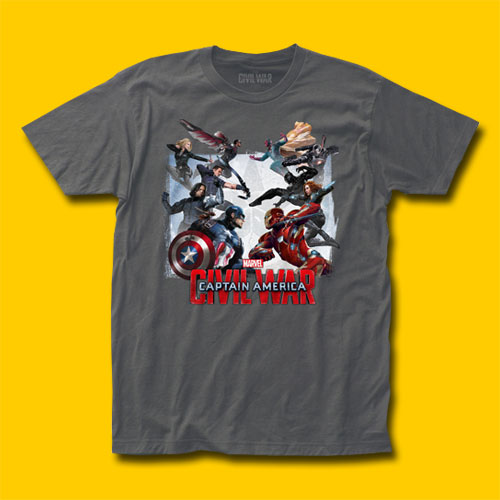 Captain America: Civil War Clash T-Shirt