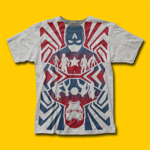 Captain America: Civil War Opposing Forces T-Shirt