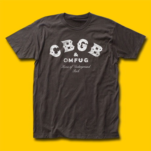 CBGB & OMFUG Distressed Logo T-Shirt