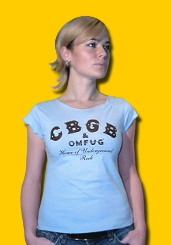 CBGB Shirred Neck Cap Sleeve