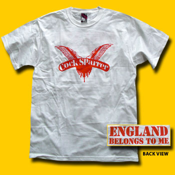 Cock Sparrer White T-Shirt