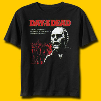 Day Of The Dead Romero's Classic Movie T-Shirt