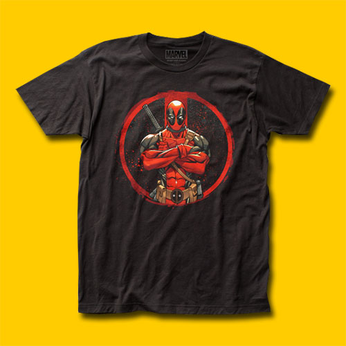 Deadpool Crossed T-Shirt