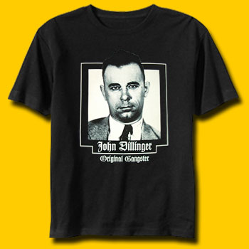John Dillinger Gangster T-Shirt