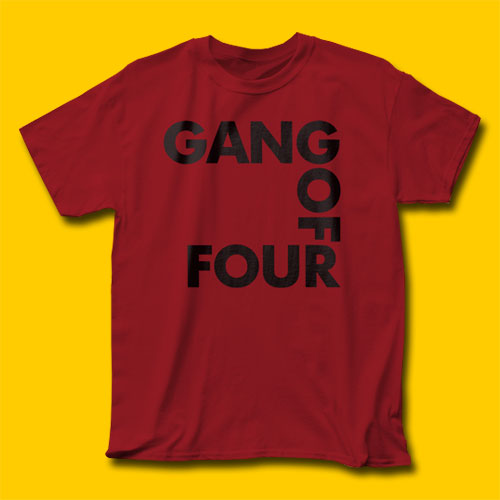 Gang of Four Logo T-Shirt