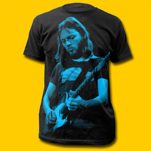 David Gilmour Pink Floyd Black T-Shirt