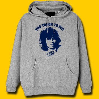 Keith Richards Too Tough To Die Hooded Sweatshirt