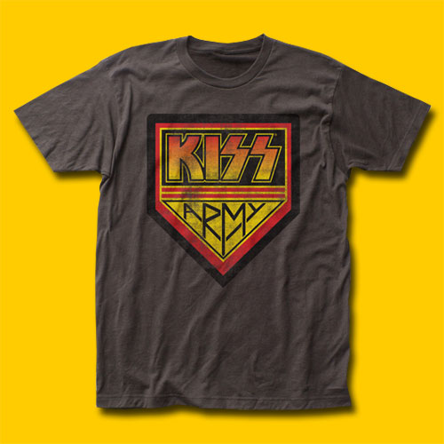 KISS Army Coal T-Shirt