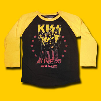 Kiss Alive 35 Tour 2008 L/Sleeve Toddler T-Shirt