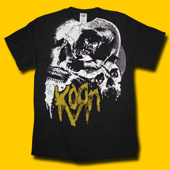 KORN Panther Skulls T-Shirt