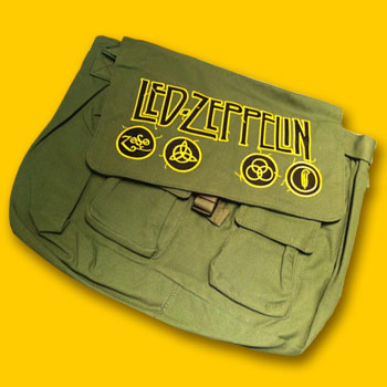 Led Zeppelin Military style bag