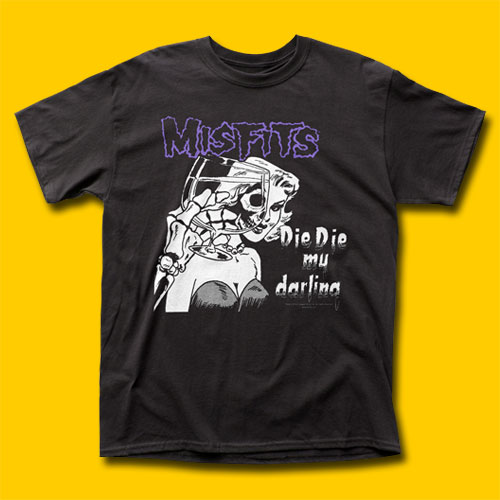 Misfits Die Die My Darling Punk Rock T-Shirt