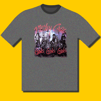 Mötley Crüe Girls Girls Girls Classic Rock T-Shirt