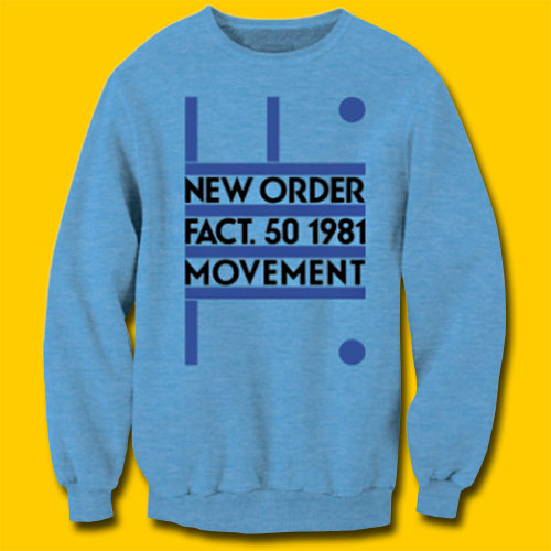 New Order Movement Blue Heather Sweatshirt