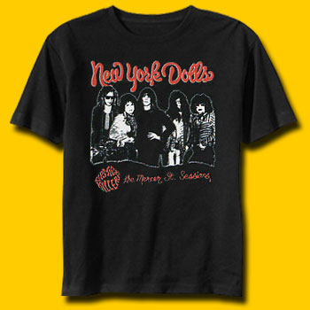 New York Dolls Lipstick Killers Rock T-Shirt