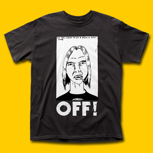 OFF! First Four EPs Black T-Shirt