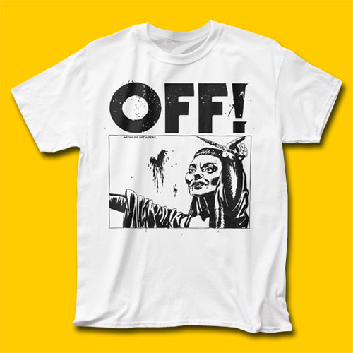 OFF! Satan Did Not Appear White T-Shirt