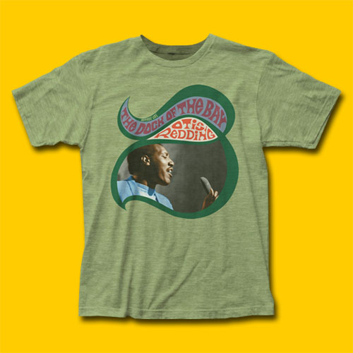 Otis Redding Sittin' On Heather Green T-Shirt