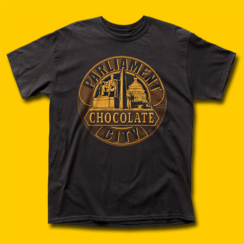 Parliament Chocolate City Black T-Shirt