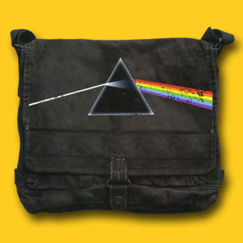 Pink Floyd Denim Messenger Bag