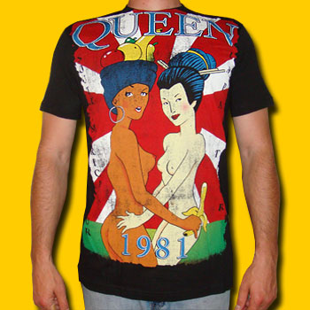 Queen Tour 1981 Rock T-Shirt
