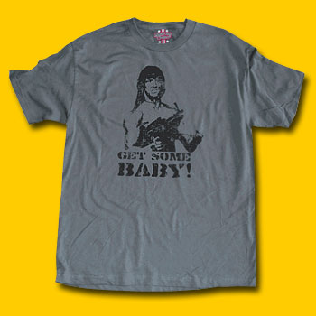 Rambo Get Some Baby! Classic Movie T-Shirt