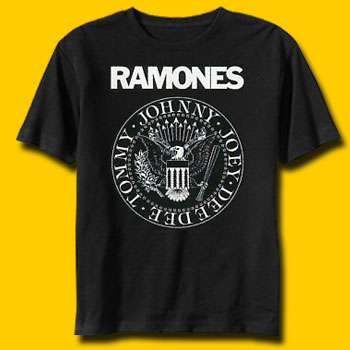 T-Shirt Rock Ramones Logo