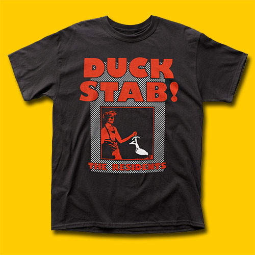 The Residents Duck Stab! Black T-Shirt