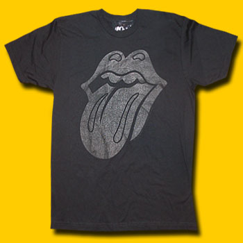 Rolling Stones Black Logo T-Shirt